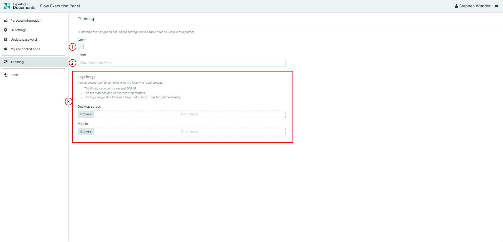Theming Tab Flow Exeuction Panel.png