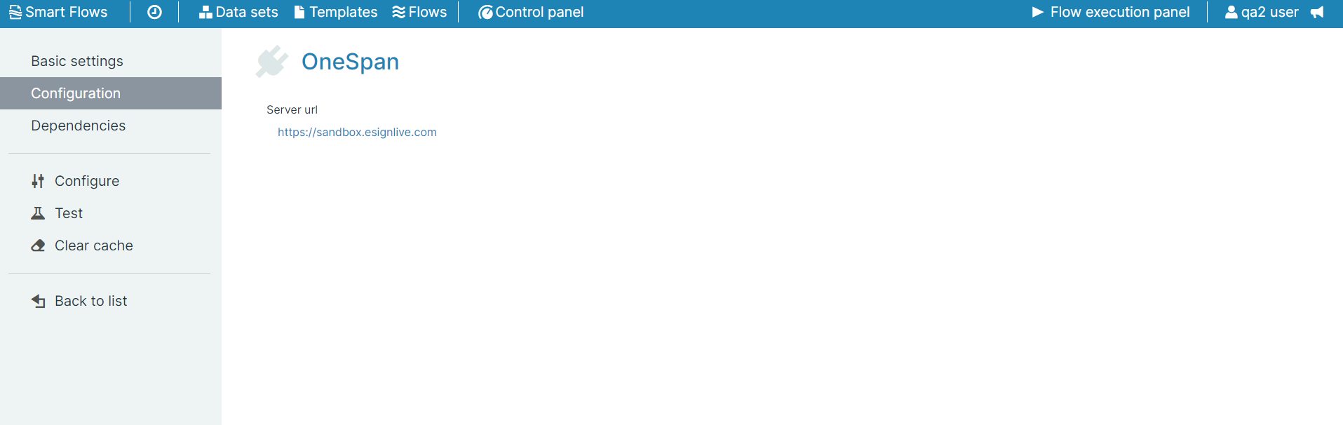 OneSpan Connector Configuration page.png